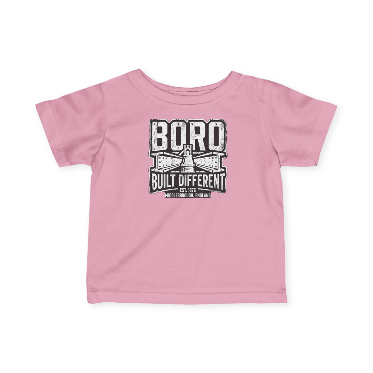 Infant Tee - Boro Built Different — 'BORO Built Different' Graphic T-Shirt