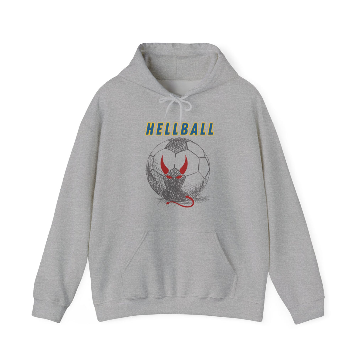 HELLBALL Hoodie 'front print' only.