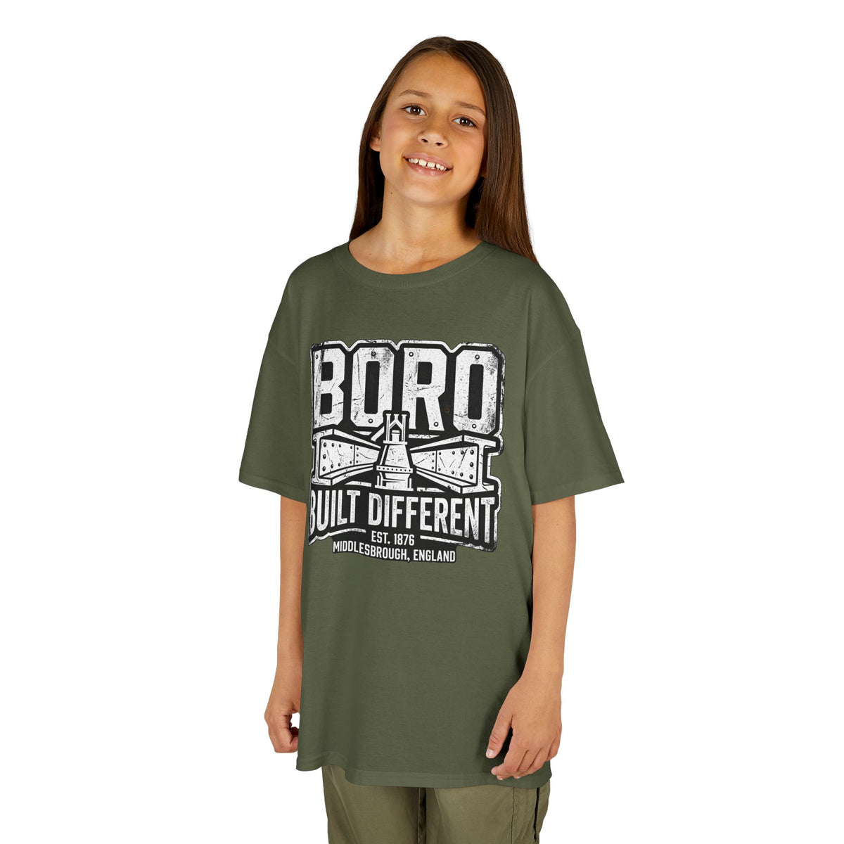 Kids Tee — Boro Built Different Tee — 'BORO Built Different' Graphic T-Shirt