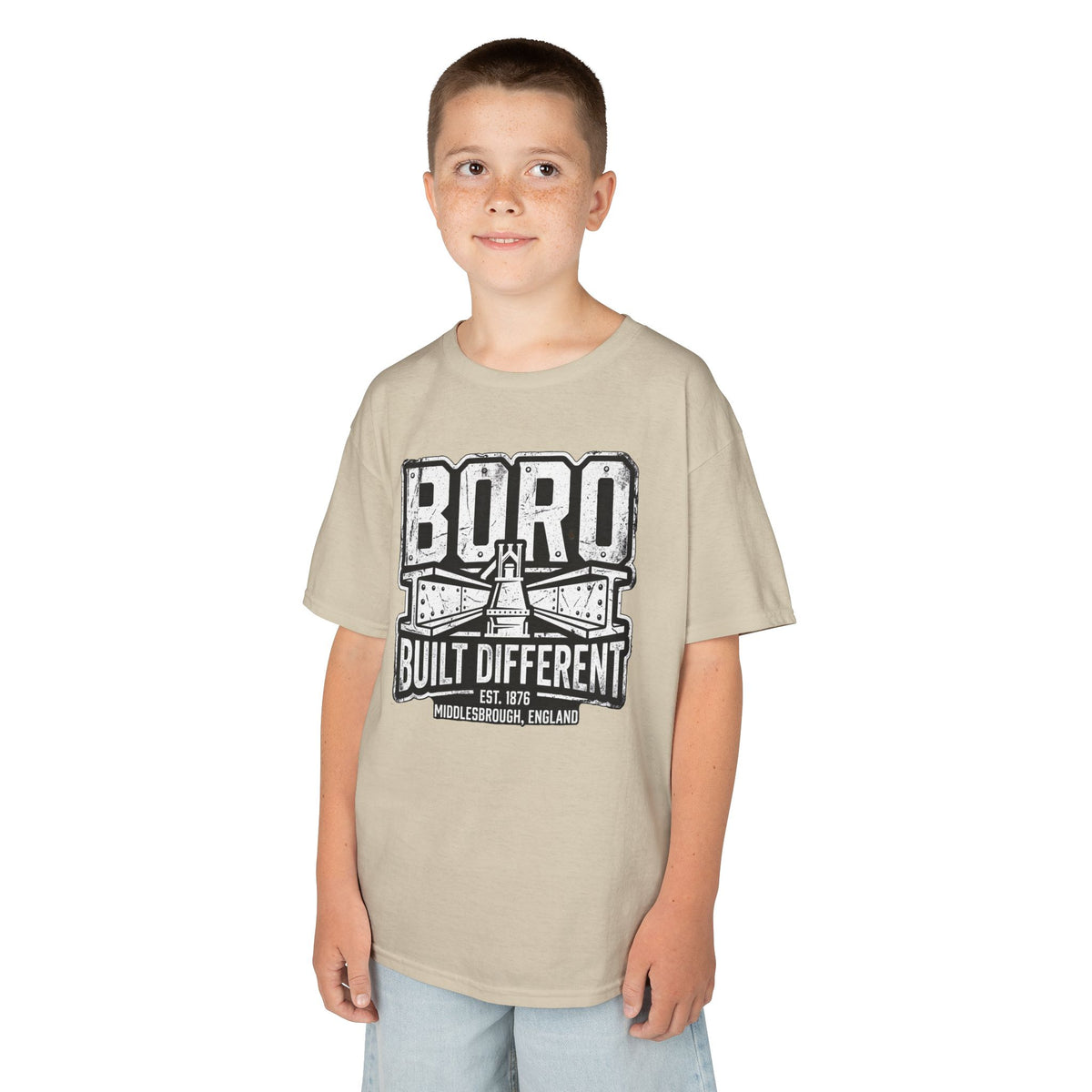 Kids Tee — Boro Built Different Tee — 'BORO Built Different' Graphic T-Shirt
