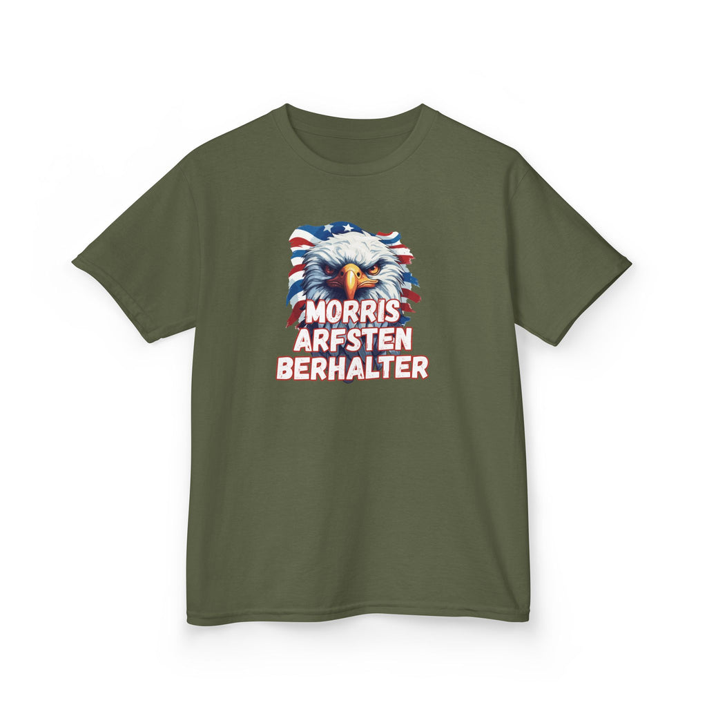 Kids Tee — Patriotic Eagle "Morris Arfsten Berhalter" BORO Graphic