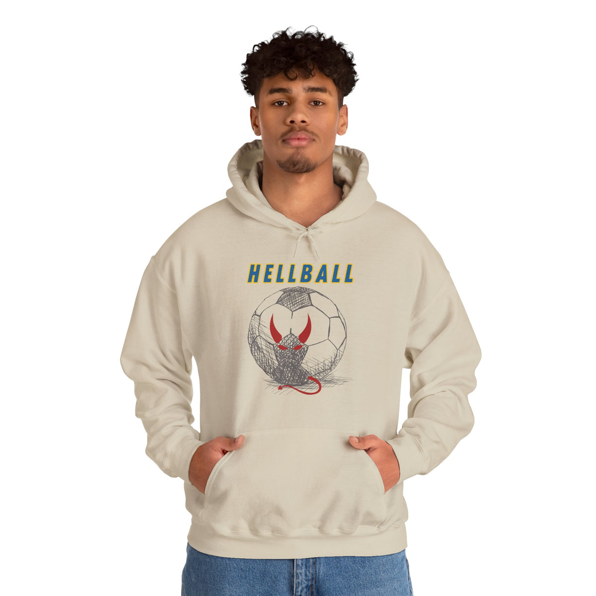 HELLBALL Hoodie 'front print' only.