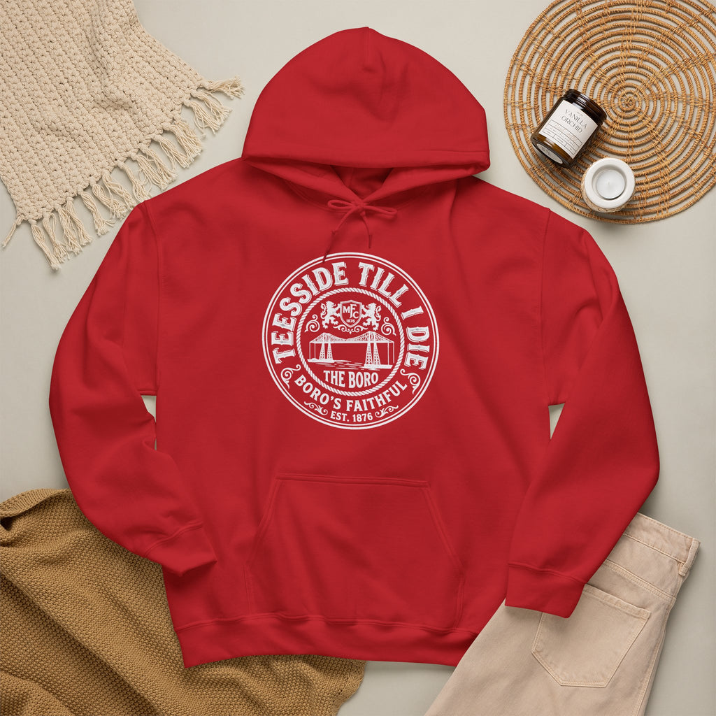 Riverside Till I Die - Boro Fan Hoodie 'front print'