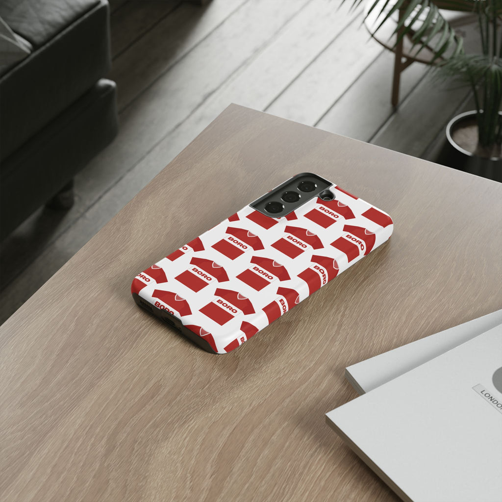 Boro Football Shirt Pattern Phone Case