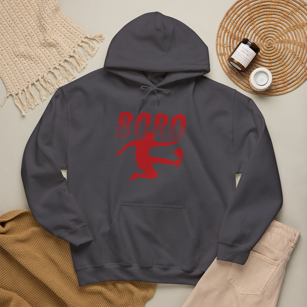 BORO Fade Player Hoodie 'front print' only.