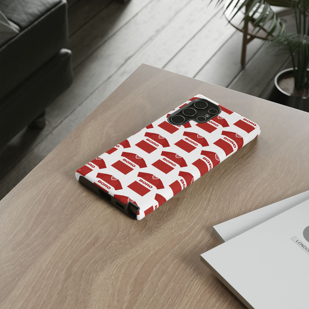 Boro Football Shirt Pattern Phone Case