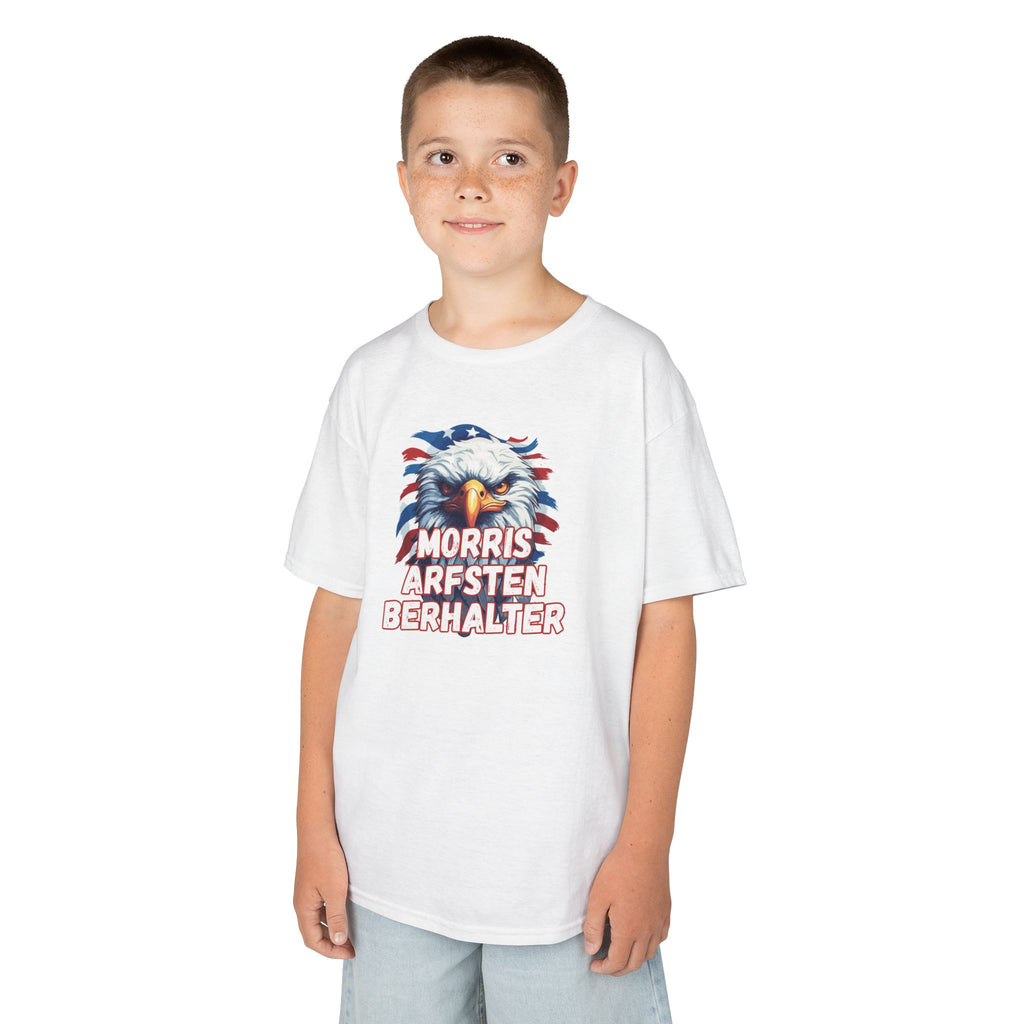 Kids Tee — Patriotic Eagle "Morris Arfsten Berhalter" BORO Graphic