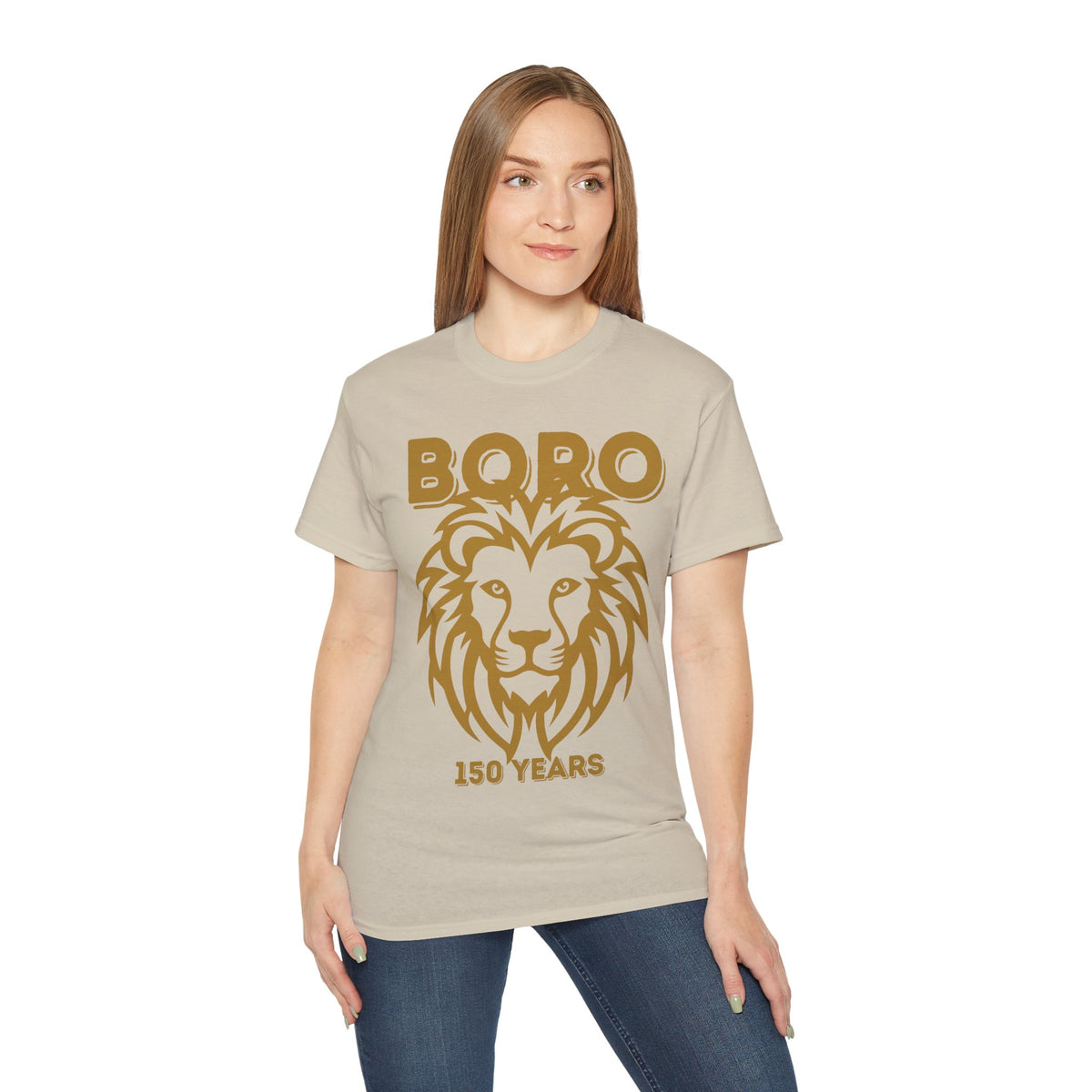 LARGE Lion Mascot Tee – BORO 150 Years Commemorative T-Shirt