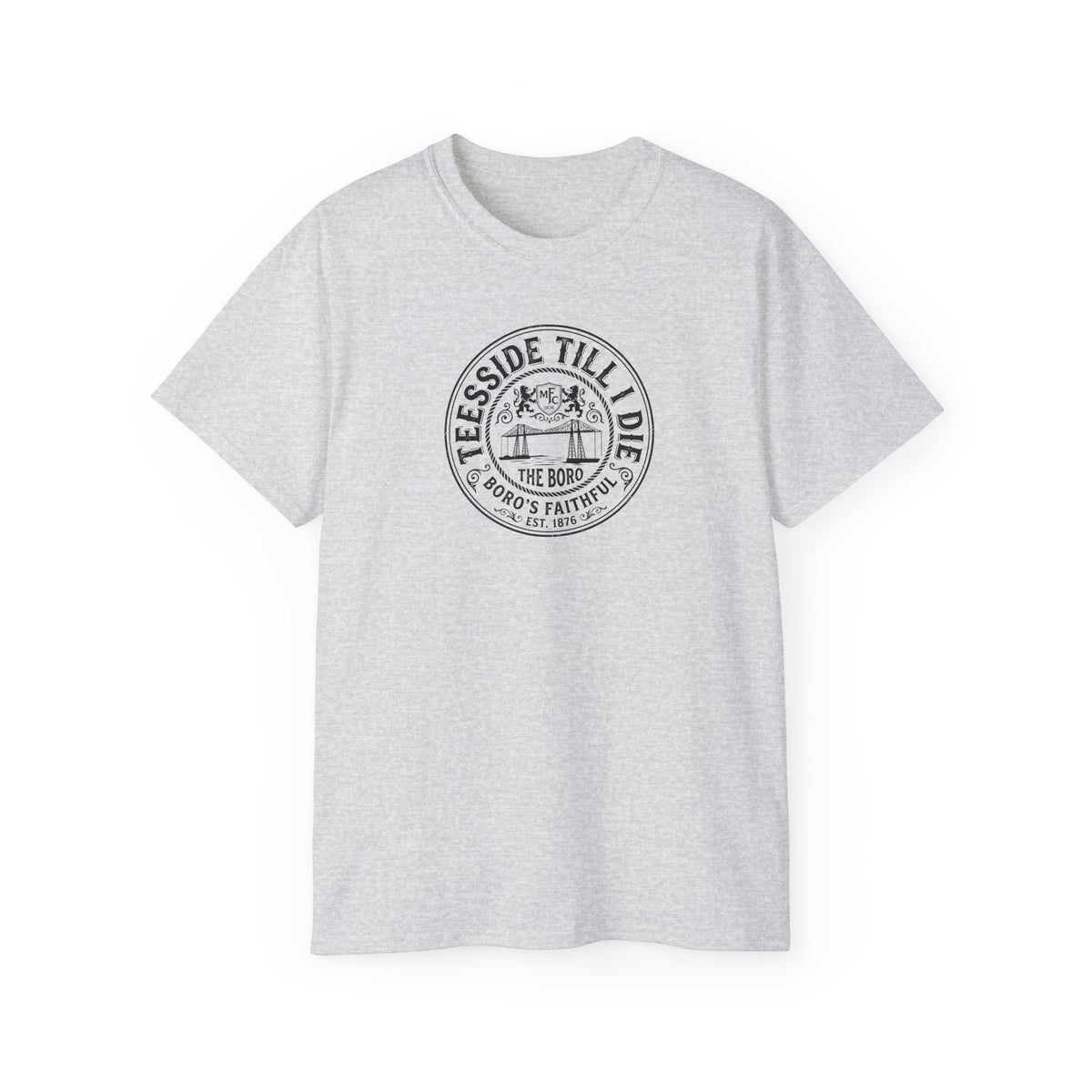 Teesside Till I Die T‑Shirt — Boro Middlesbroughfc North East Pride Tee