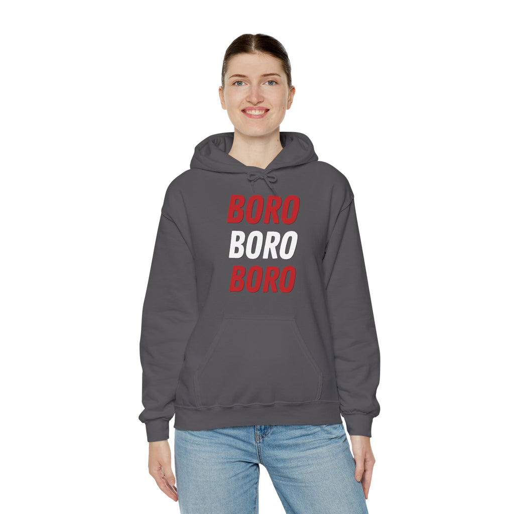 BORO Chant Hoodie 'front print' only.