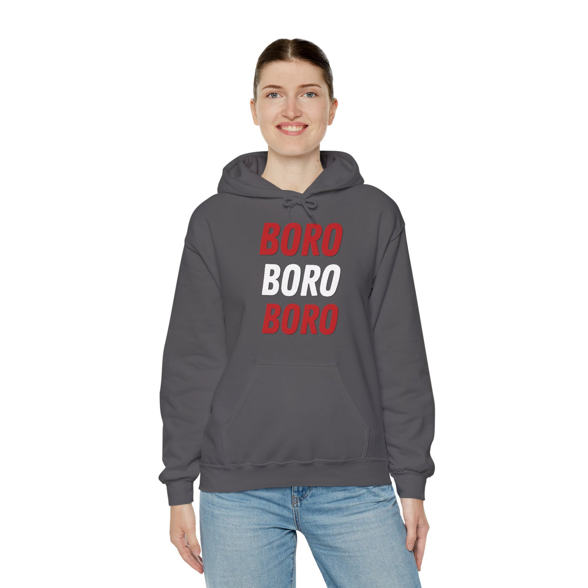 BORO Chant Hoodie 'front print' only.