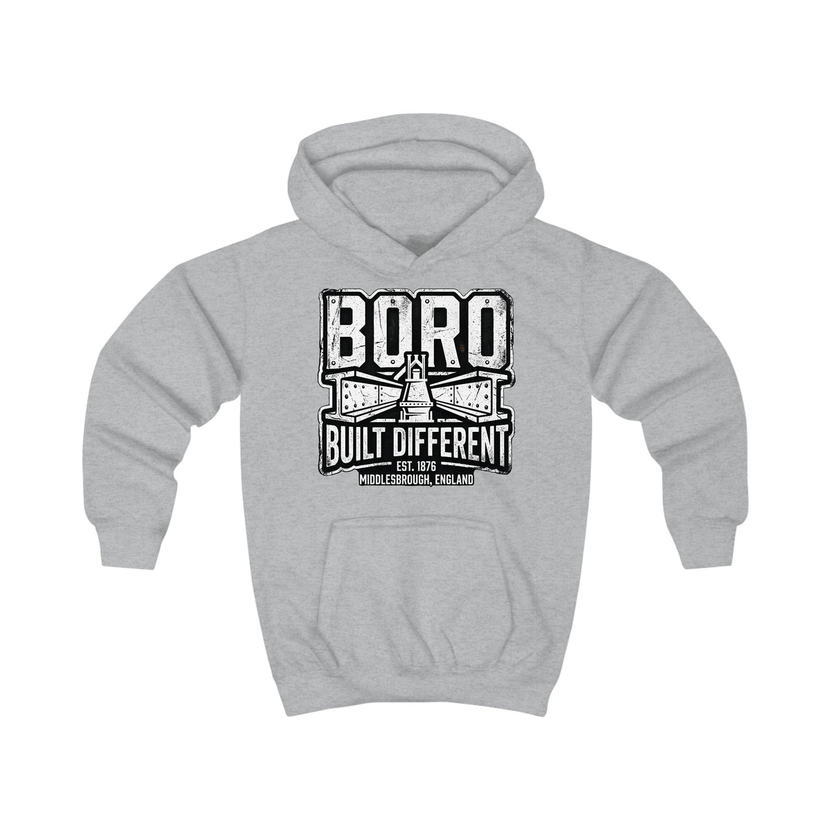 Kids Hoodie - BORO Built Different Youth Hoodie