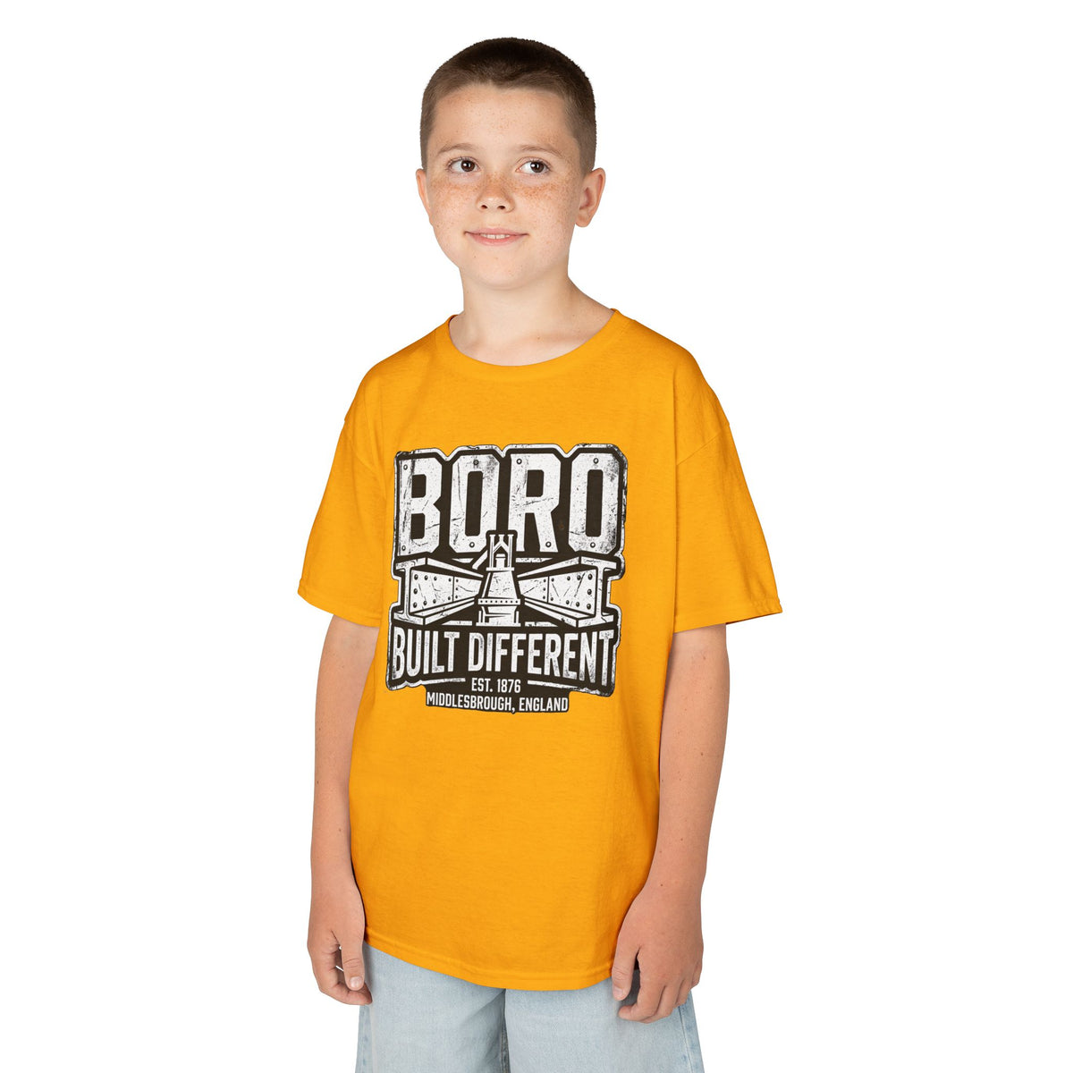 Kids Tee — Boro Built Different Tee — 'BORO Built Different' Graphic T-Shirt