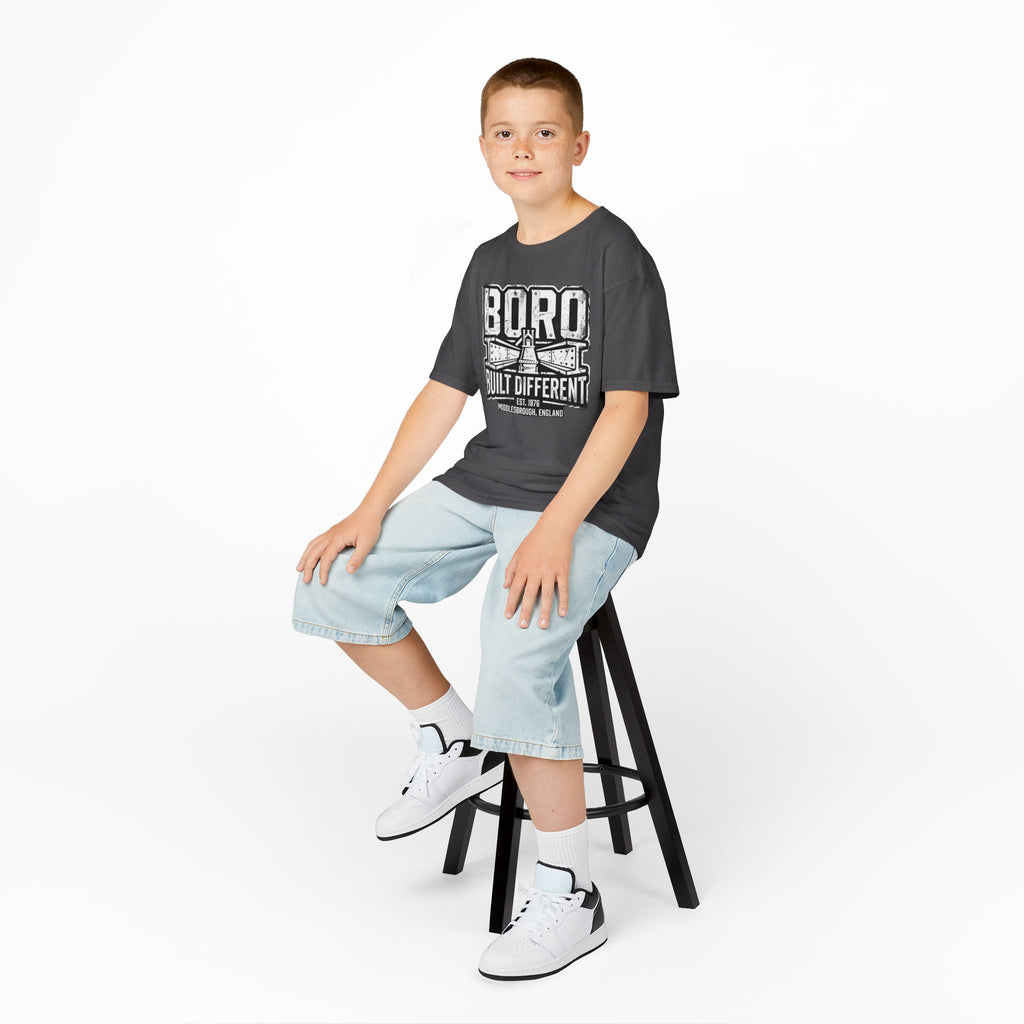 Kids Tee — Boro Built Different Tee — 'BORO Built Different' Graphic T-Shirt