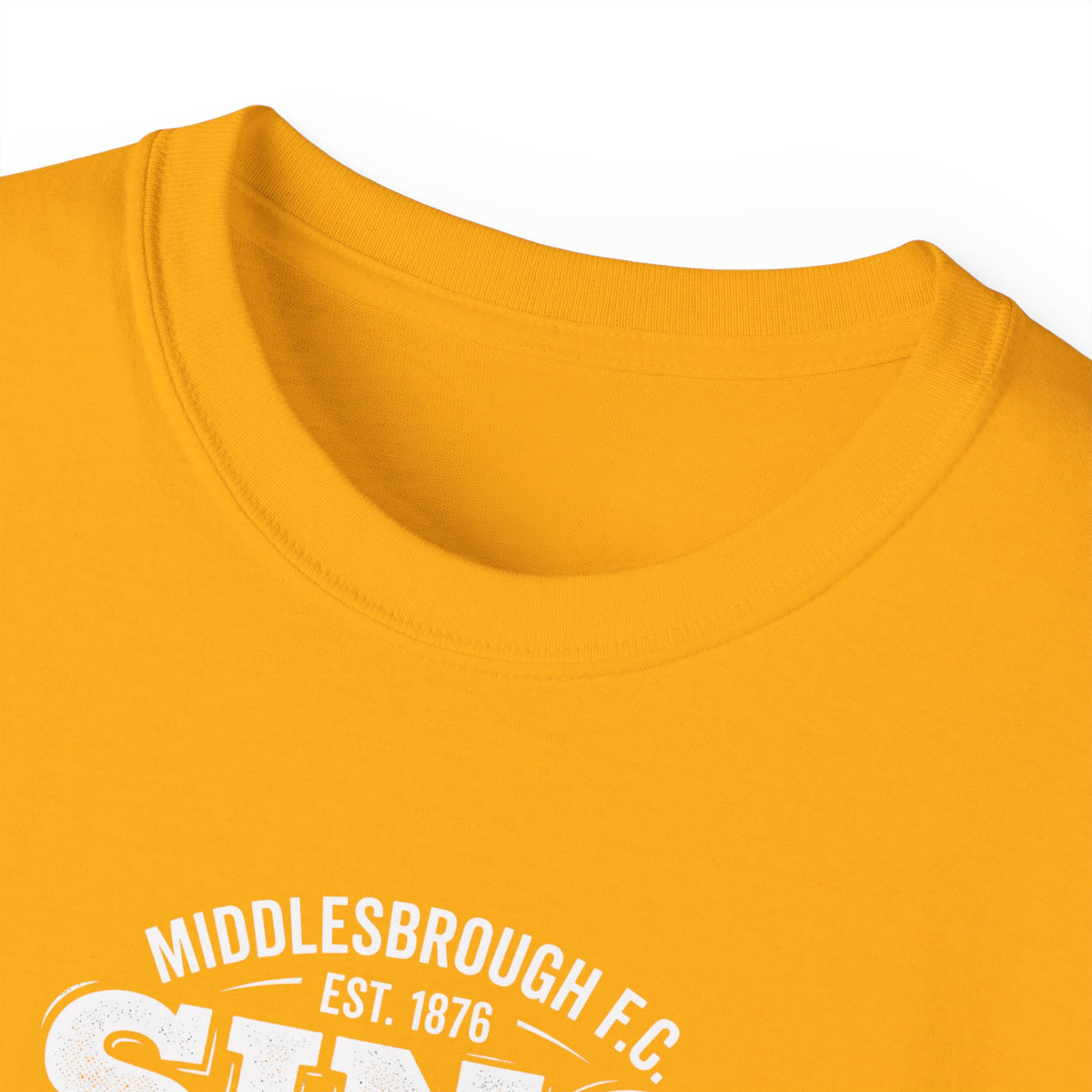 Sing for the Lads T-Shirt — Middlesbrough Football Fan Tee