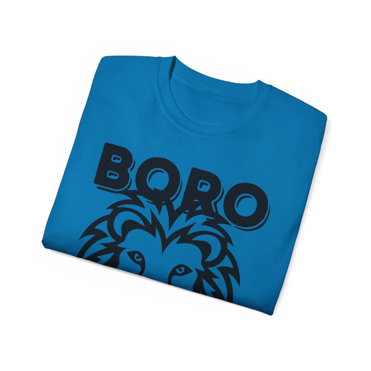 LARGE Black/Red Lion Mascot Tee – BORO 150 Years Commemorative T-Shirt