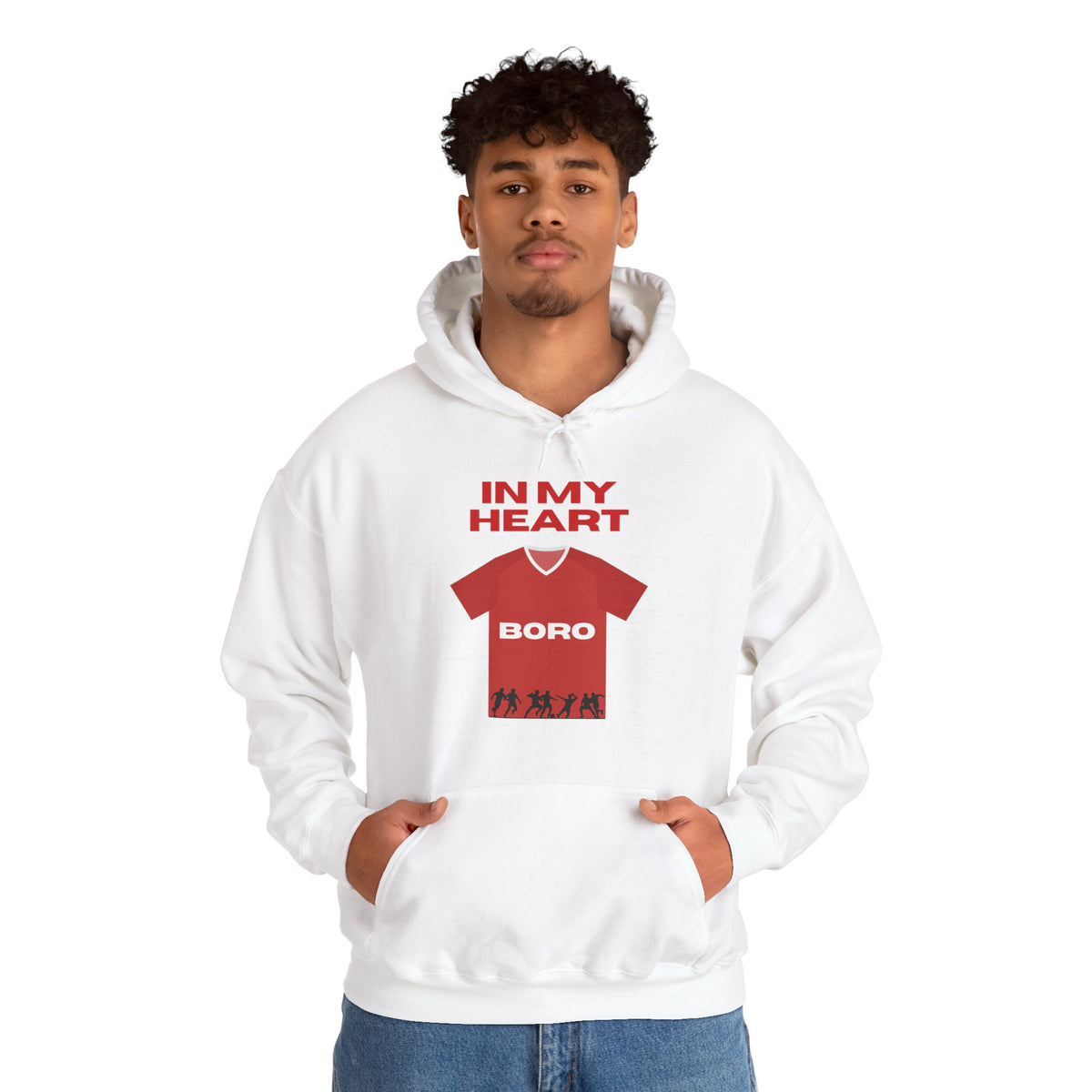 In My HEART Hoodie 'front print' only.