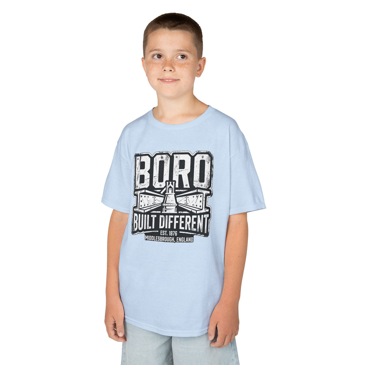Kids Tee — Boro Built Different Tee — 'BORO Built Different' Graphic T-Shirt