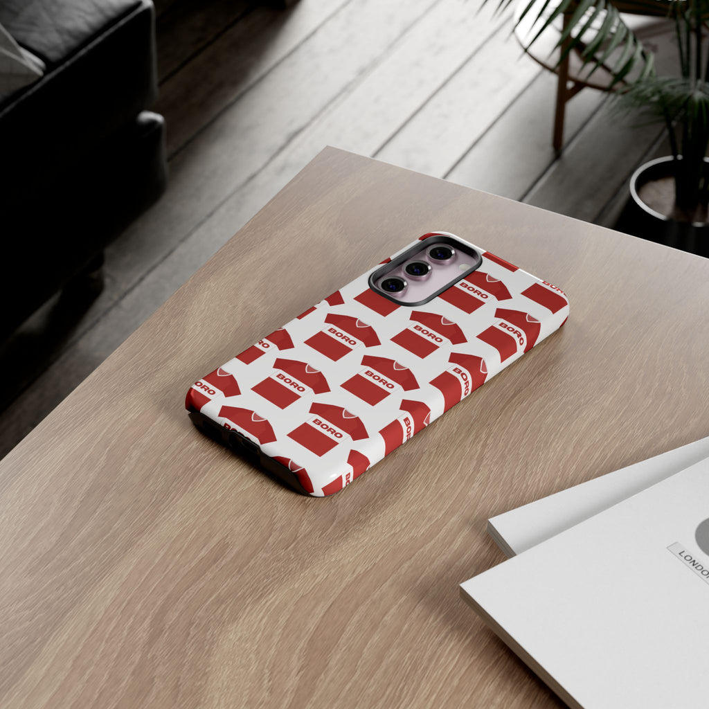 Boro Football Shirt Pattern Phone Case