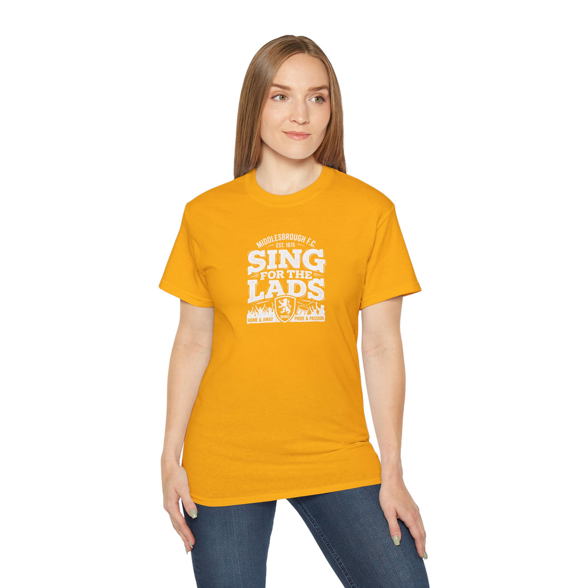 Sing for the Lads T-Shirt — Middlesbrough Football Fan Tee