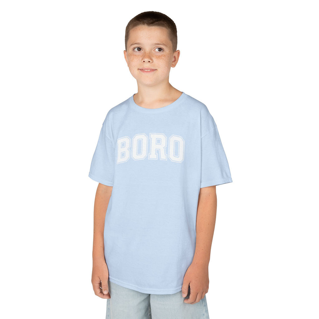 Kids 'BORO' UNI Style Letterman Graphic Tshirt
