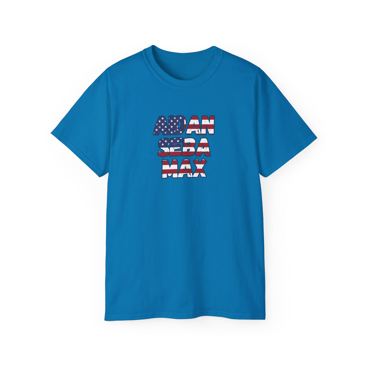 BORO's Midfield Trio Tee — AIDAN SEBA MAX USA  Graphic T‑Shirt