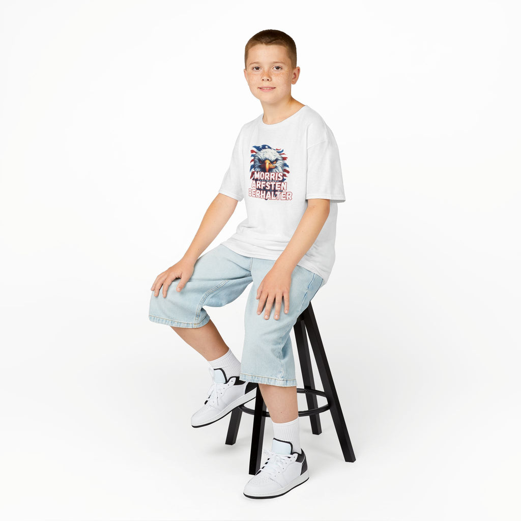 Kids Tee — Patriotic Eagle "Morris Arfsten Berhalter" BORO Graphic