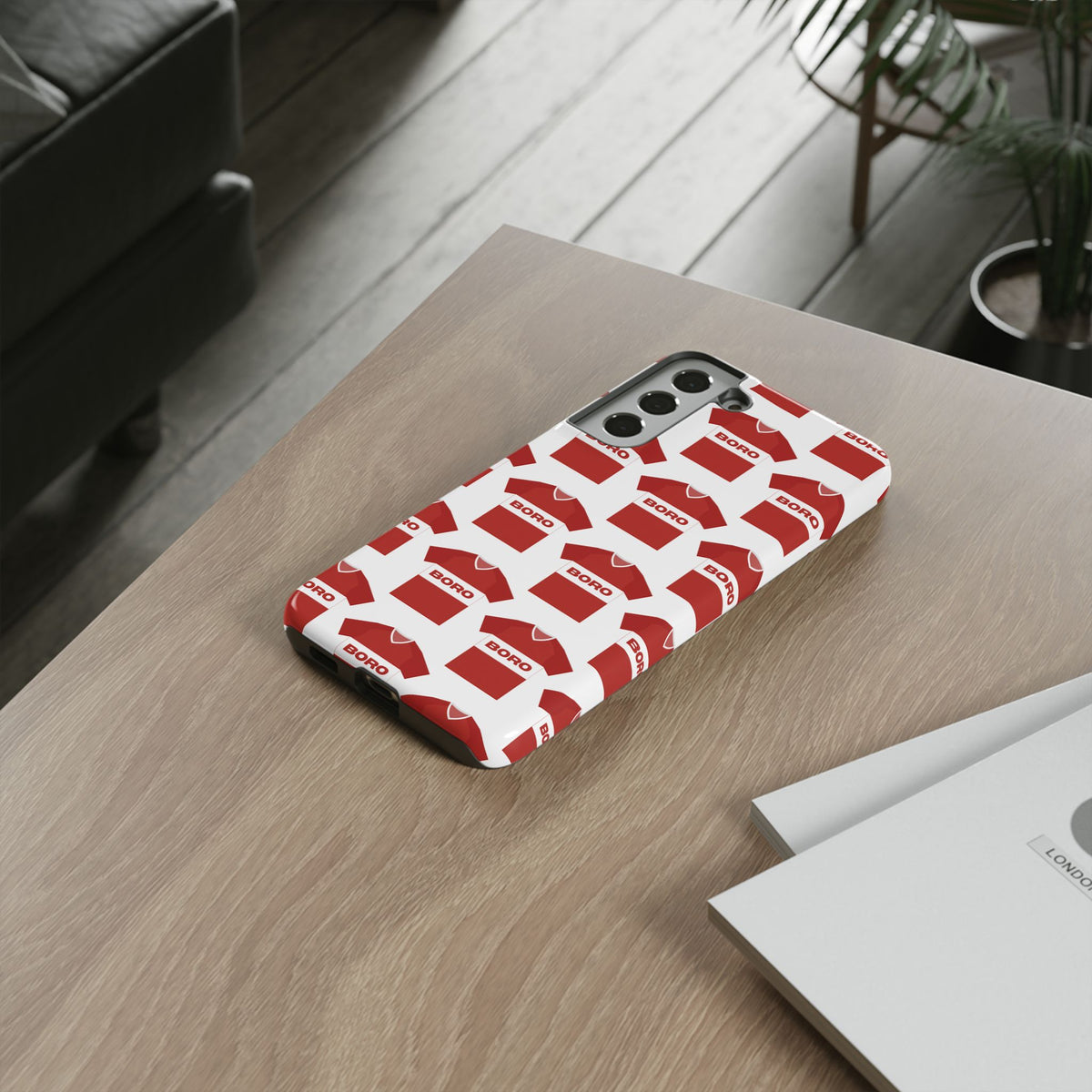 Boro Football Shirt Pattern Phone Case