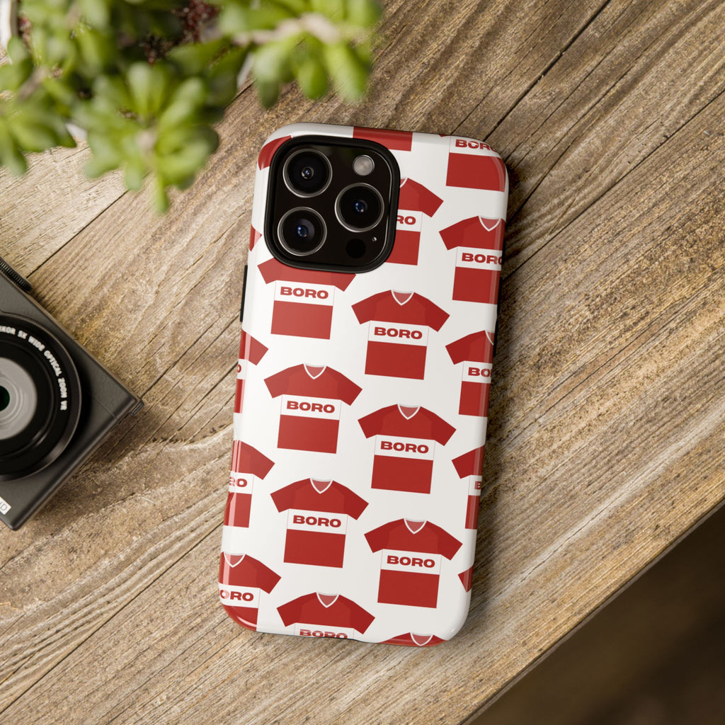 Boro Football Shirt Pattern Phone Case