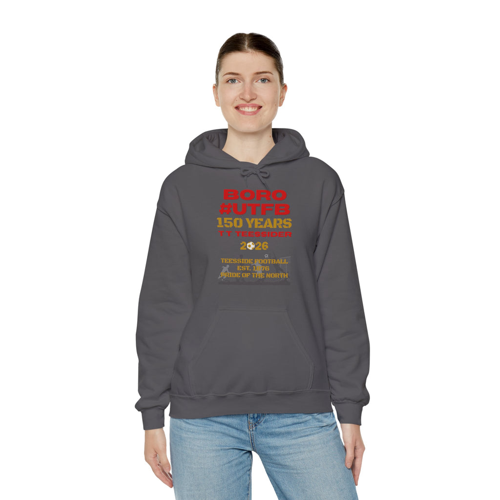BORO 150 Years 2026 Hoodie 'front print' only.