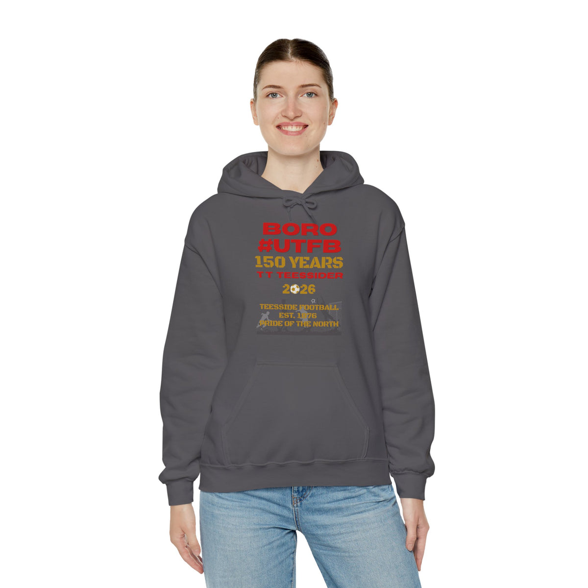 BORO 150 Years 2026 Hoodie 'front print' only.